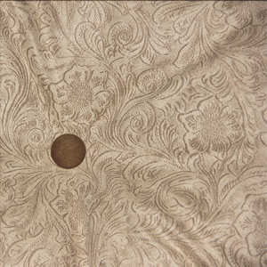 Sofakissen Kombi Form Berlin und Pisa in Dalmatinerfell mit roten Knöpfen